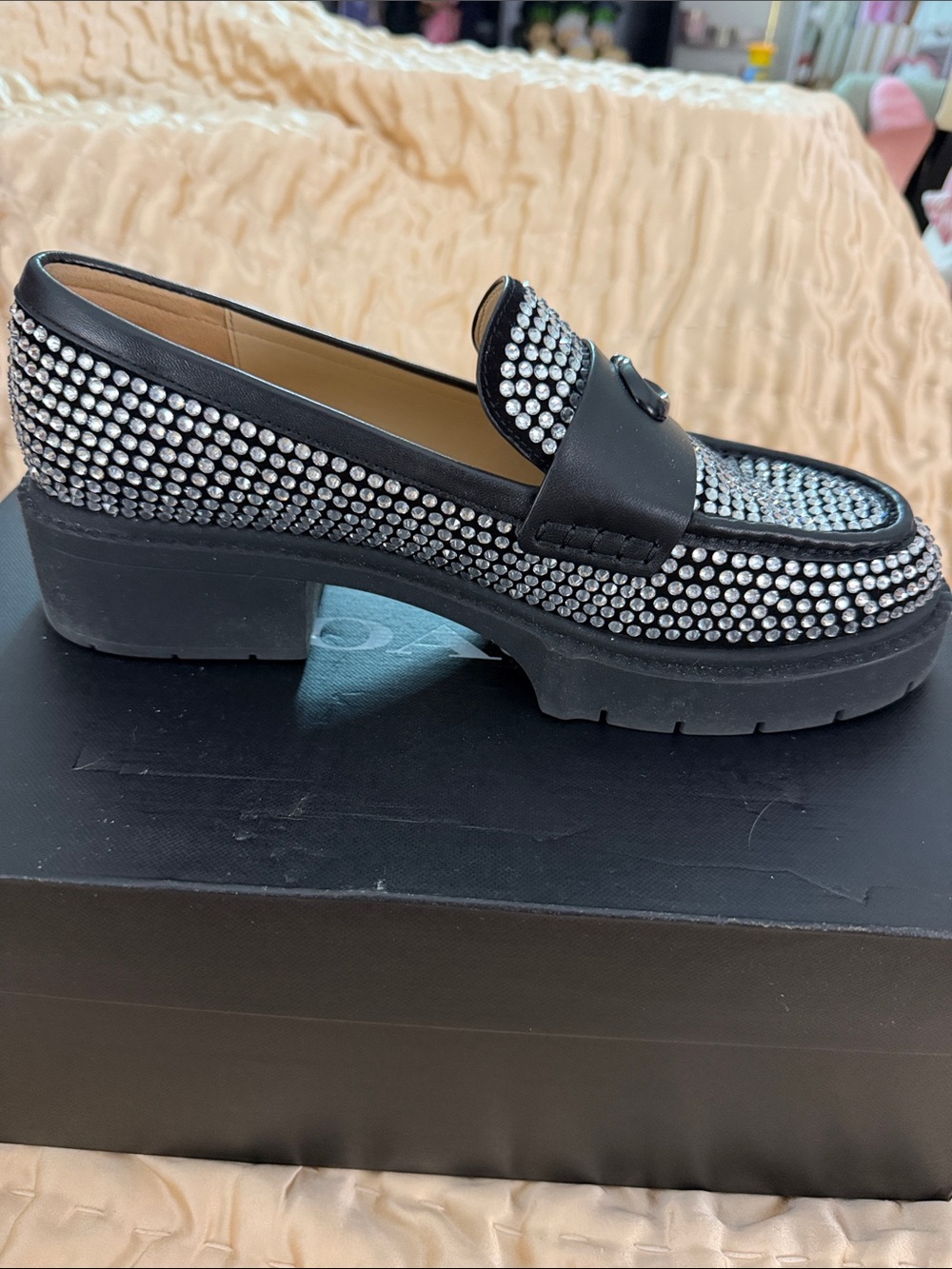 Coach Leah Crystal Loafers - Picture 6 of 16